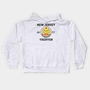 New Jersey state Kids Hoodie